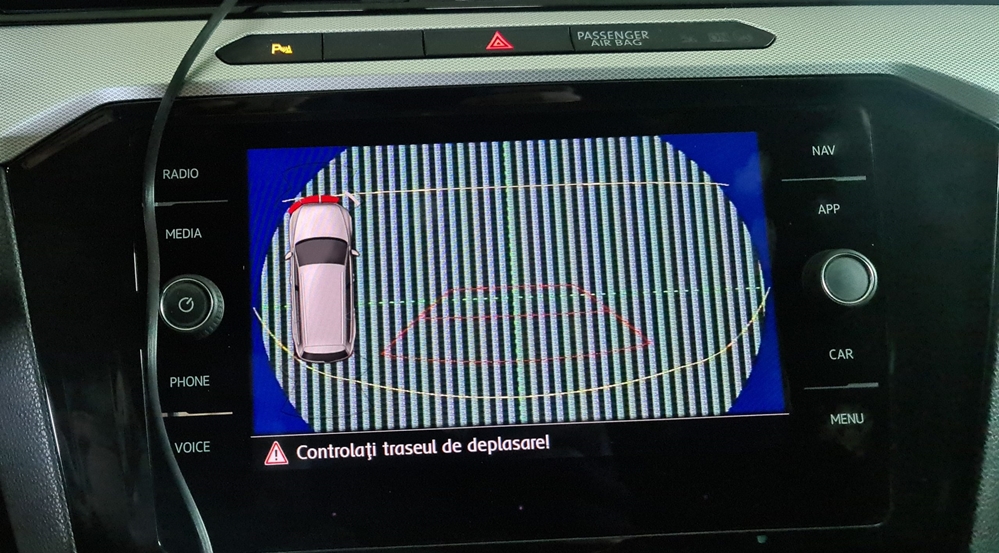 Activare 4 - VW Passat B8 2016 Instalare Camera Spate Marsarier Unitate MIB 2 APP Connect VW Montare 4 - VW Passat B8 2016 Instalare Camera Spate Marsarier Unitate MIB 2 APP Connect VW