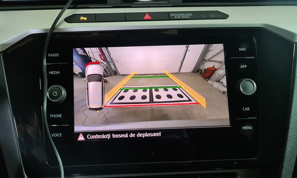 Activare 5 - VW Passat B8 2016 Instalare Camera Spate Marsarier Unitate MIB 2 APP Connect VW Montare 5 - VW Passat B8 2016 Instalare Camera Spate Marsarier Unitate MIB 2 APP Connect VW