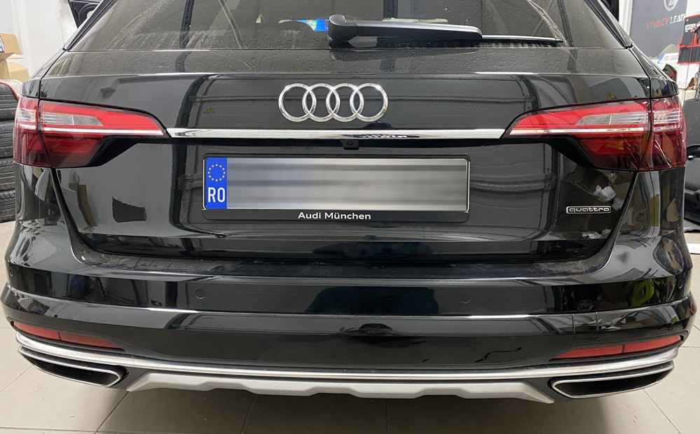 Montare 9 - Audi A4 B9 8W 2021 Instalare Camera Spate Mers Inapoi OEM Highline