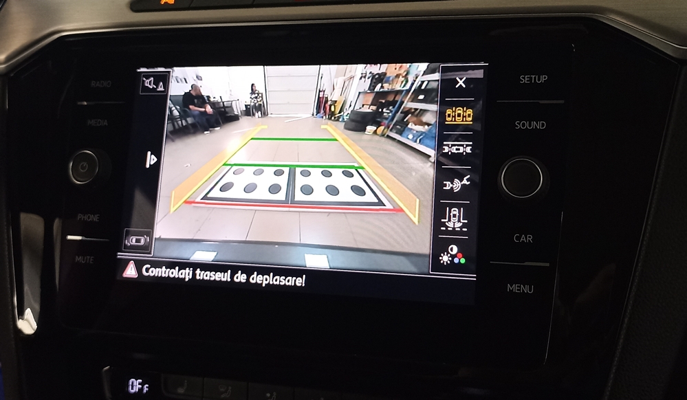 Activare 2 - VW Passat B8 2017 Montaj Camera Spate Marsarier Highline Originala Montare 2 - VW Passat B8 2017 Montaj Camera Spate Marsarier Highline Originala