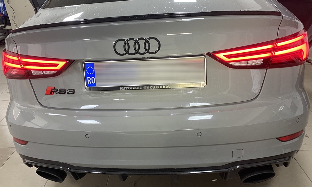 Activare 5 - Audi A3 RS3 8V 2017 Instalare Camera Marsarier OEM OE Originala In Maner Spate Montare 5 - Audi A3 RS3 8V 2017 Instalare Camera Marsarier OEM OE Originala In Maner Spate