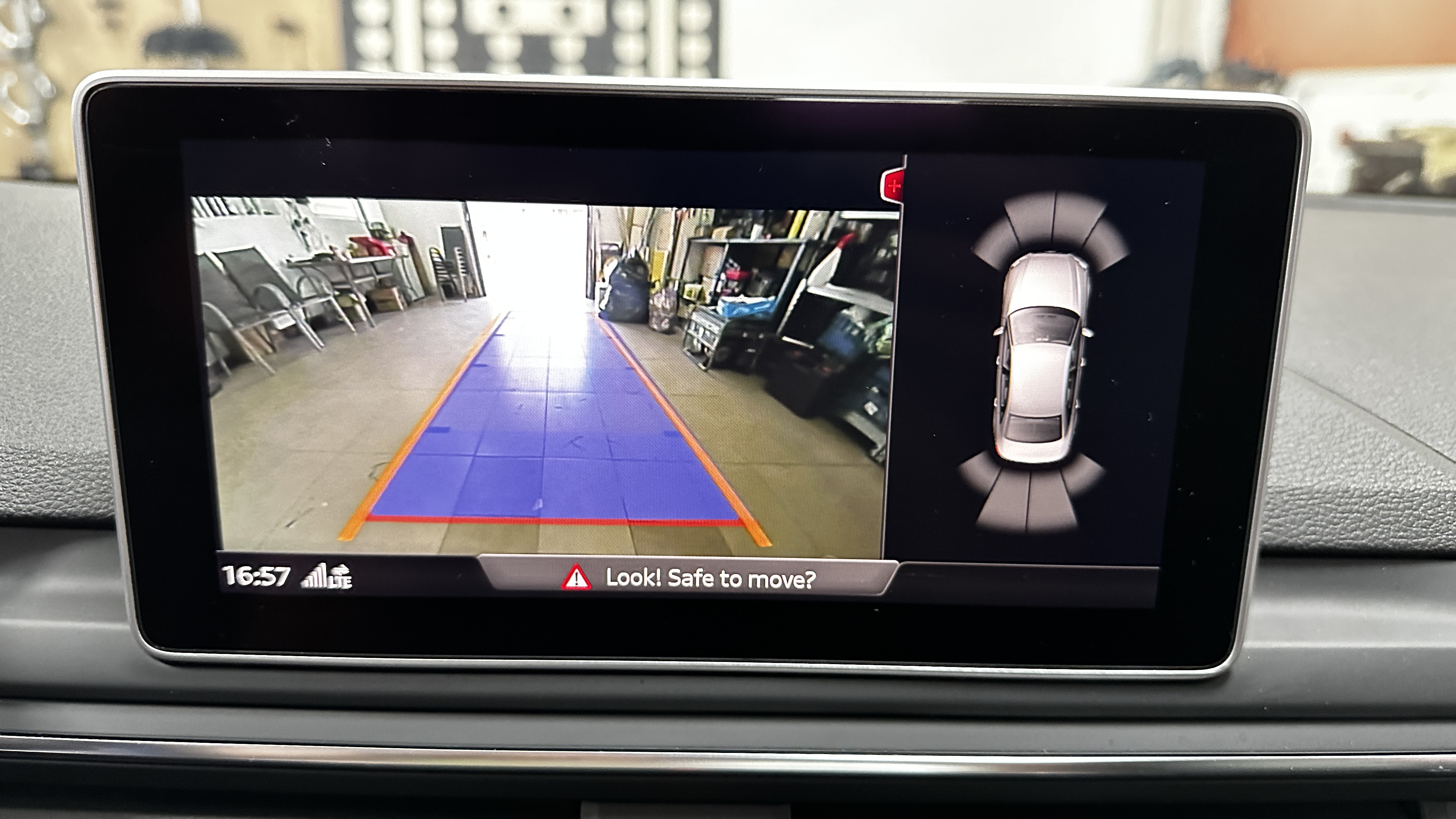Montare 10 - Audi A4 B9 2017 Montare Camera Spate Marsarier Originala Highline OEM In Maner