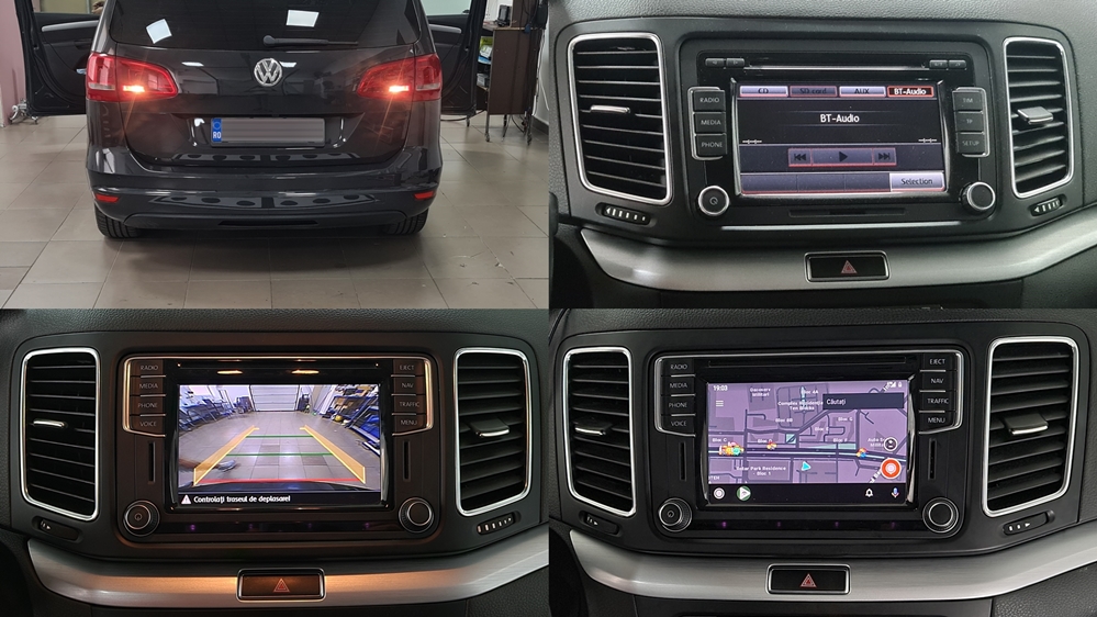 Instalare - Instalare Camera Spate Originala Navigatie MIB 2 PQ VW Sharan 7N