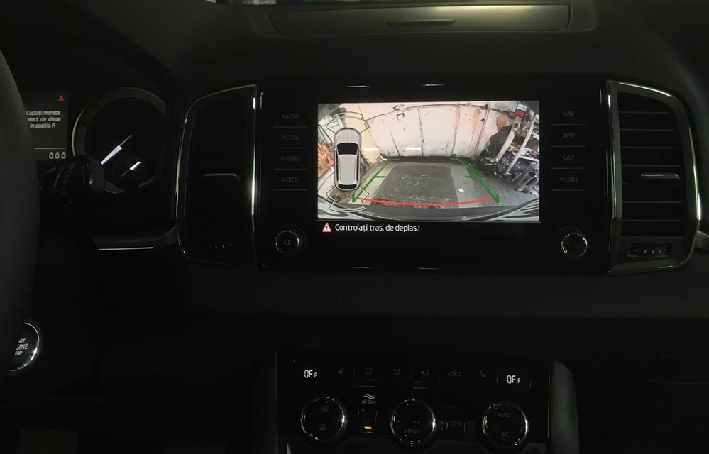 Montare 7 - Skoda Karoq 2020 Montaj Camera Spate Marsarier Highline Originala
