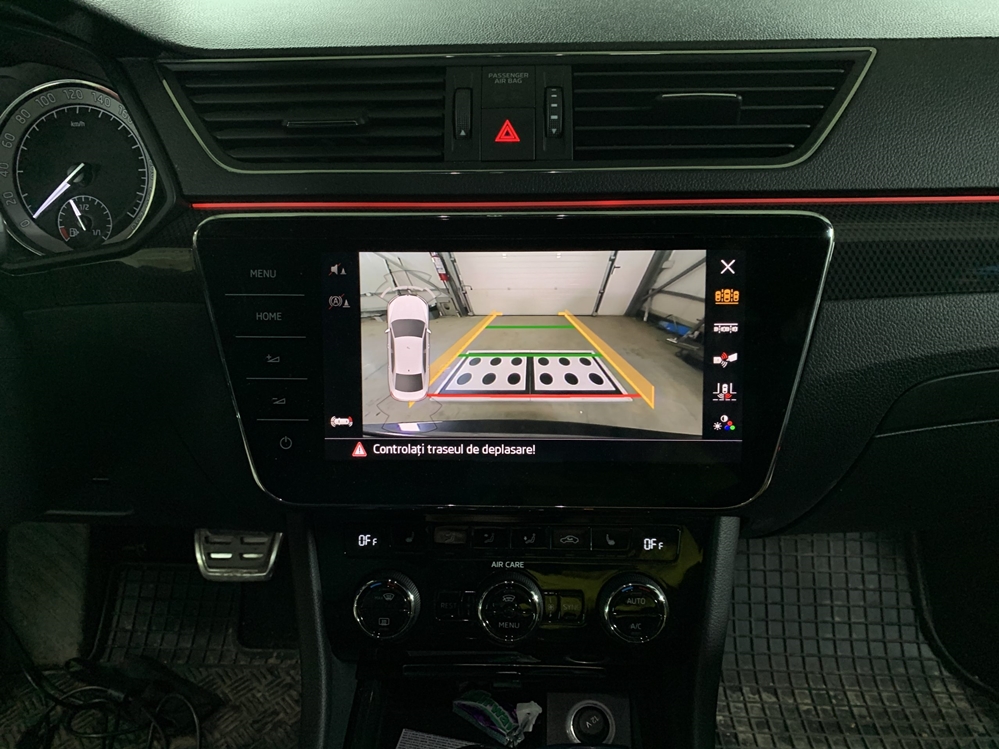 Montare 8 - Skoda Superb 3 2016 Instalare Camera Video Spate Highline Originala