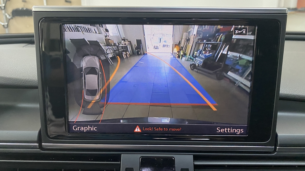 Montare 7 - Audi A6 C7 2017 Instalare Camera Spate Marsarier Originala Highline OEM In Maner