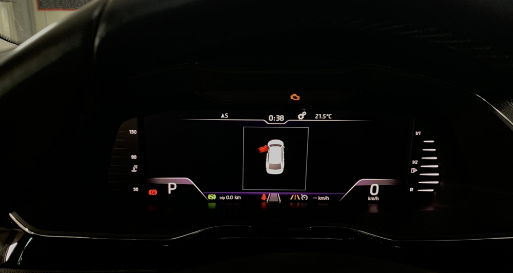 Activare 10 - Instalare Ceasuri Digitale Skoda Superb 3 III Virtual Cockpit AID Plasma LED Montare 10 - Instalare Ceasuri Digitale Skoda Superb 3 III Virtual Cockpit AID Plasma LED