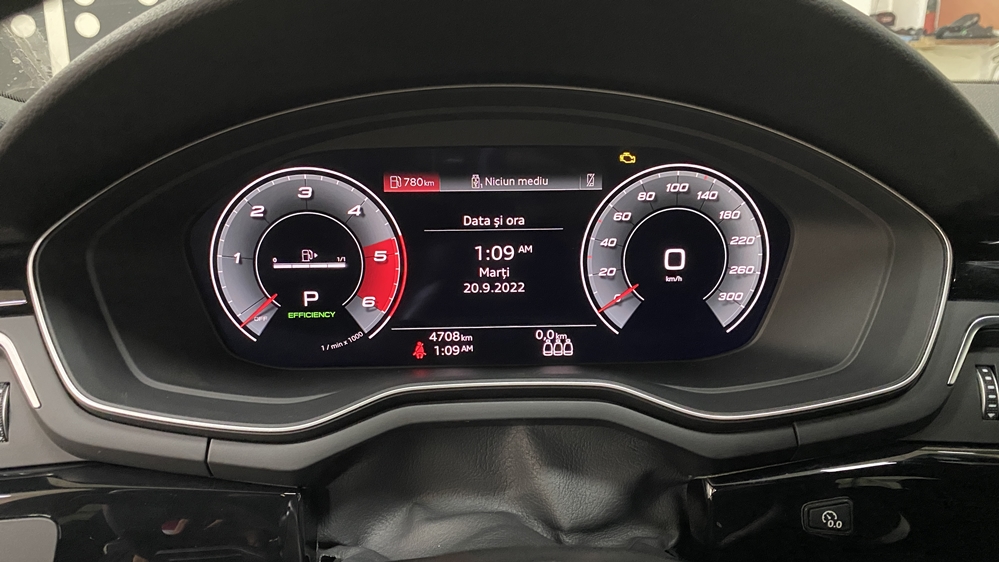 Montare 7 - Audi A5 F5 2021 Instalare Ceasuri Digitale Virtual Cockpit AID Bord Digital