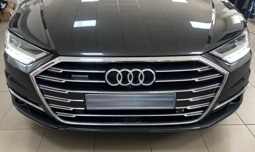 Montare 3 - Audi A8 D5 2019 Instalare Ceasuri Digitale Virtual Cockpit AID Bord Digital