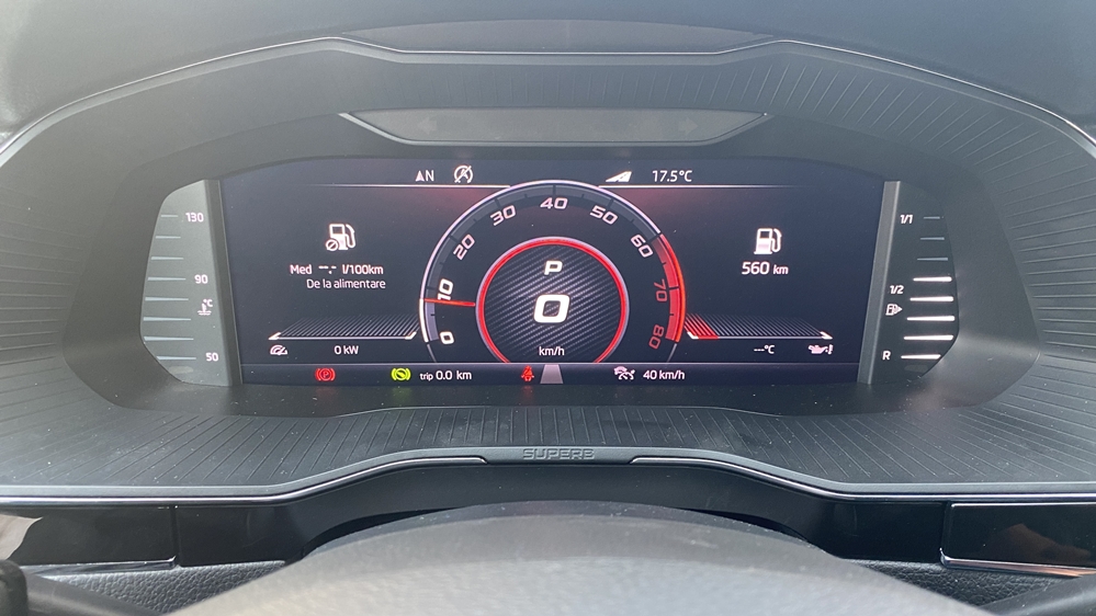 Montare 6 - Skoda Superb 3 III 2021 Instalare Ceasuri Digitale Virtual Cockpit AID Bord Digital