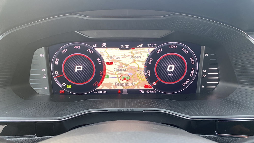 Montare 7 - Skoda Superb 3 III 2021 Instalare Ceasuri Digitale Virtual Cockpit AID Bord Digital