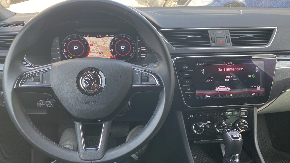Montare 10 - Skoda Superb 3 III 2021 Instalare Ceasuri Digitale Virtual Cockpit AID Bord Digital
