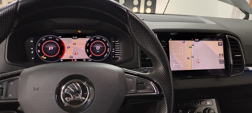 Activare 10 - Skoda Karoq 2018 Instalare Bord Digital Ceasuri Digitale Virtual Cockpit AID Montare 10 - Skoda Karoq 2018 Instalare Bord Digital Ceasuri Digitale Virtual Cockpit AID