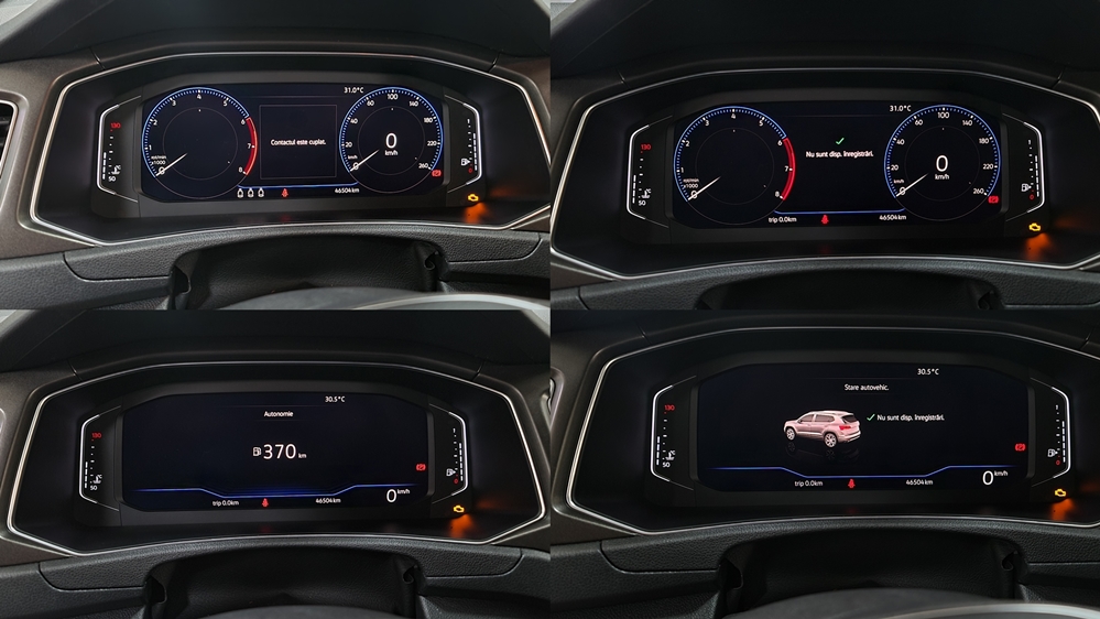 Montare 3 - Instalare Ceasuri Digitale VW T Roc 2020 Virtual Cockpit LED Plasma AID Bord Digital