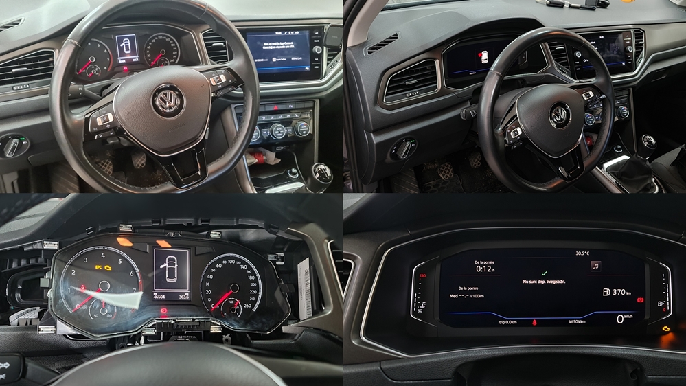 Montare 4 - Instalare Ceasuri Digitale VW T Roc 2020 Virtual Cockpit LED Plasma AID Bord Digital