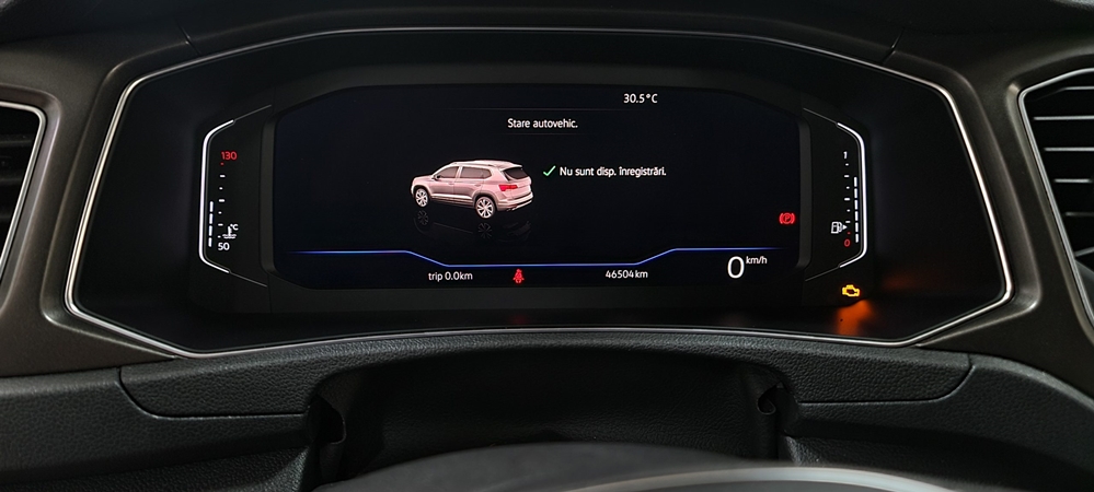 Montare 11 - Instalare Ceasuri Digitale VW T Roc 2020 Virtual Cockpit LED Plasma AID Bord Digital