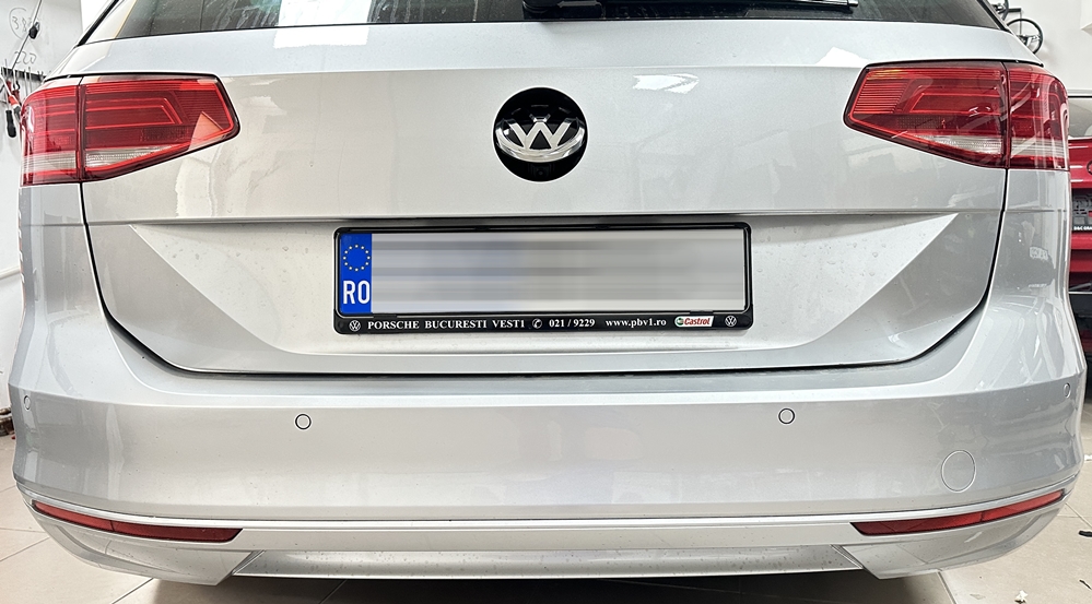 Montare 10 - VW Passat B8 2017 Instalare Codare Activare Calibrare Parametrizare Camera Video Spate Highline