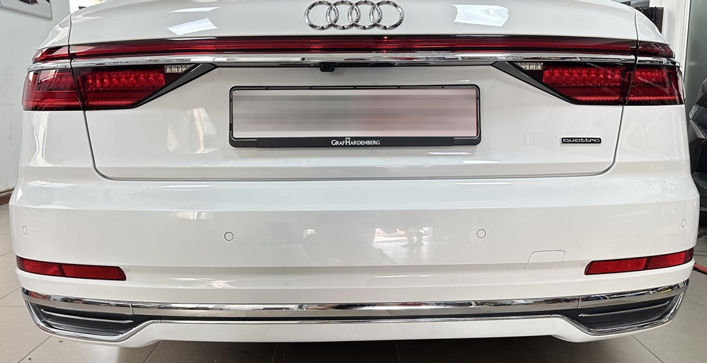 Montare 8 - Audi A8 4N 2020 Instalare Montaj Camera Spate Marsarier Originala