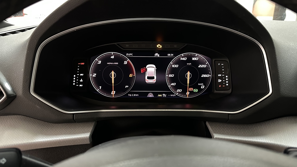 Montare 6 - Seat Tarraco 2022 Retrofit Ceasuri Digitale Virtual Cockpit Bord Digital Plasma