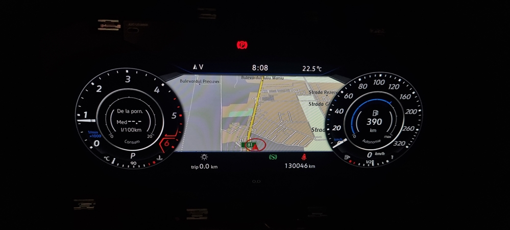 Montare 3 - VW Tiguan 2 AD1 2017 Retrofit Ceasuri Digitale Virtual Cockpit Bord Digital Plasma