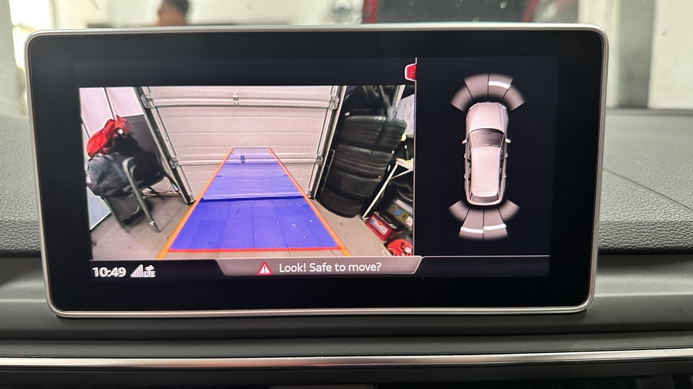 Montare 9 - Audi A4 B9 2018 Instalare Codare Montaj Camera Spate Video Marsarier OEM