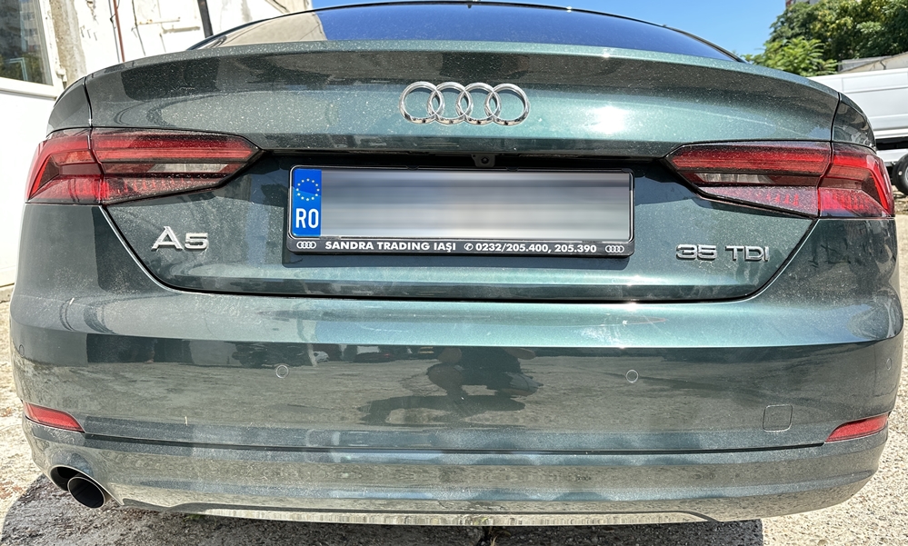 Montare 8 - Audi A5 F5 2018 Instalare Montaj Camera Spate Marsarier Originala