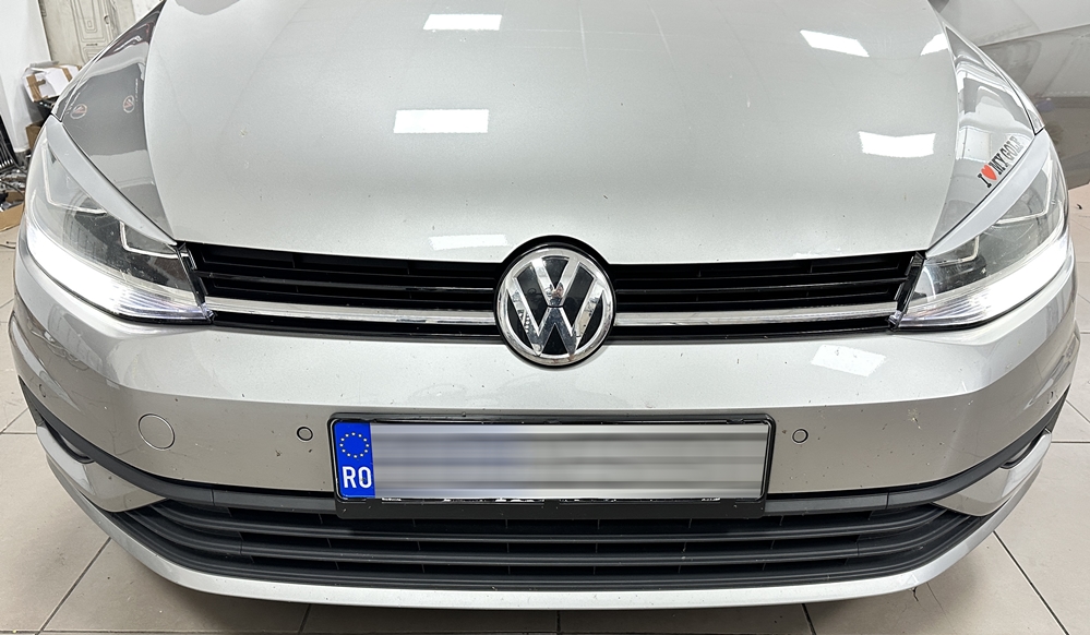 Montare 13 - VW Golf 7 2017 Instalare Comenzi Volan Ceasuri Digitale Bord Digital Navigatie MIB 2