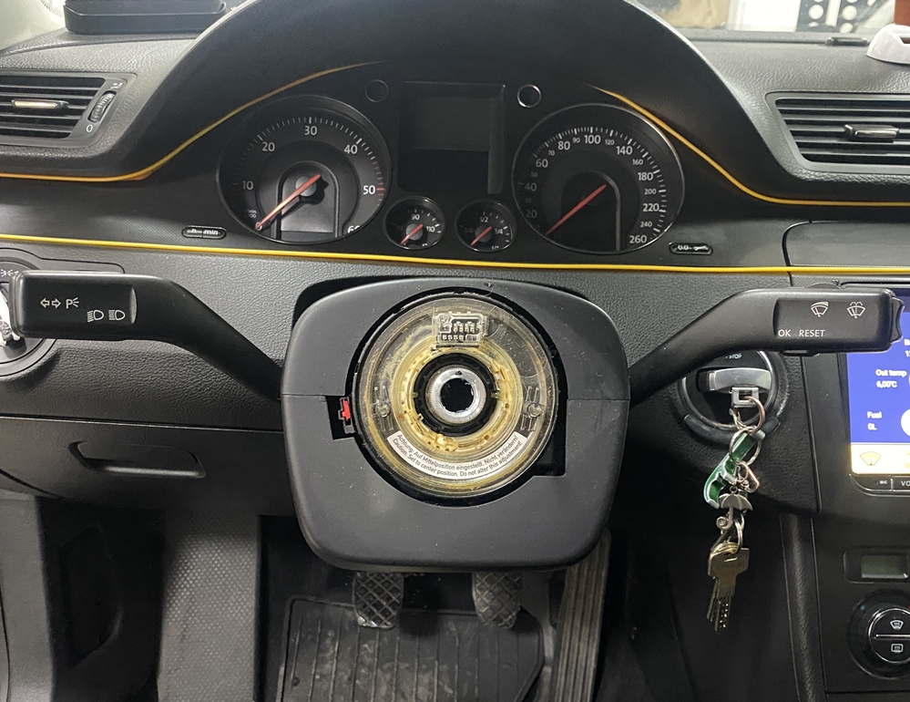 Montare 6 - VW Passat B6 2006 Instalare Comenzi Activare Pilot Automat Tempomat Cruise Control