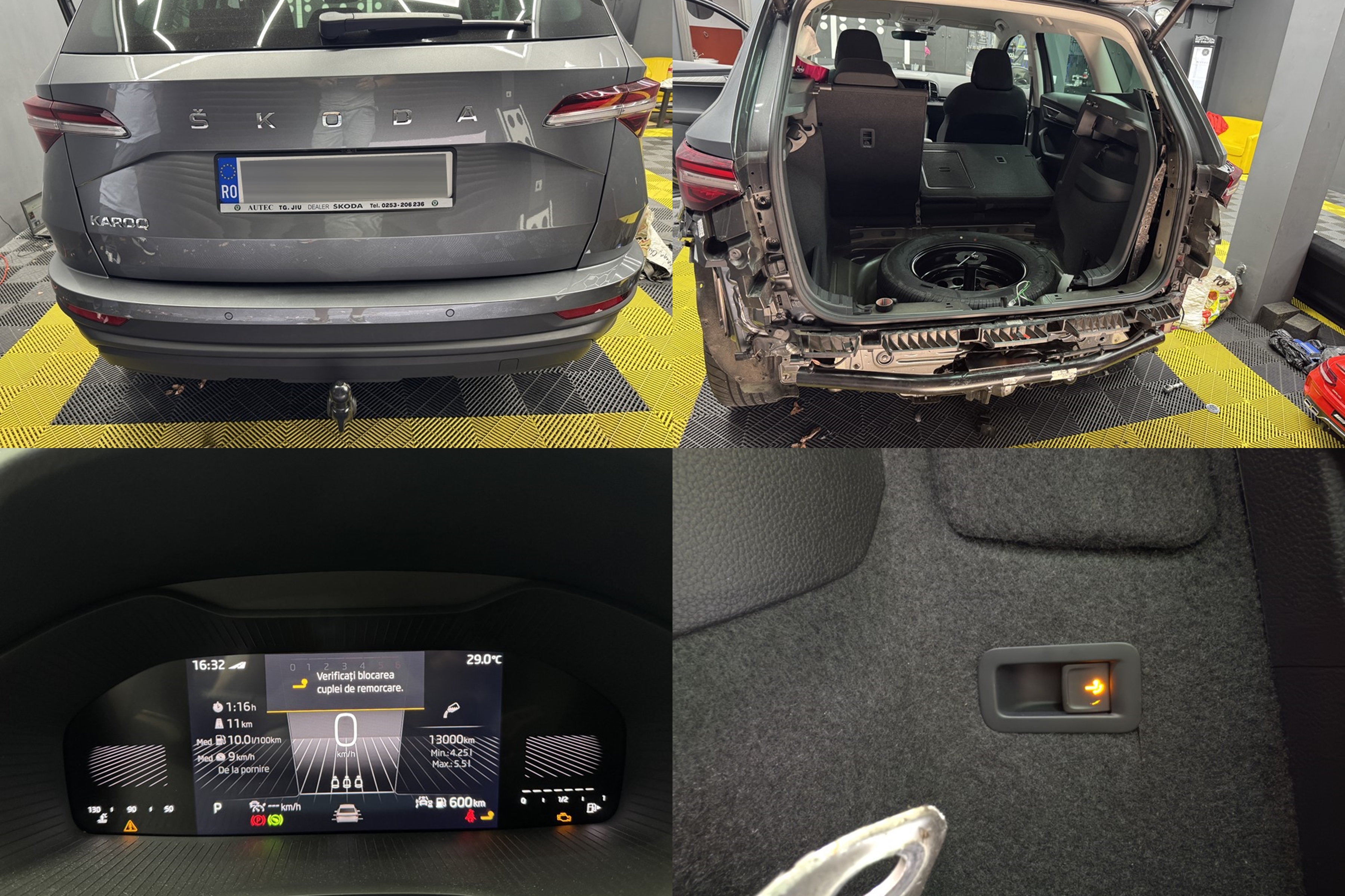 Activare 2 - Instalare Cui / Carlig Remorcare Tractare Electric Skoda Karoq 2023 Original Montare 2 - Instalare Cui / Carlig Remorcare Tractare Electric Skoda Karoq 2023 Original