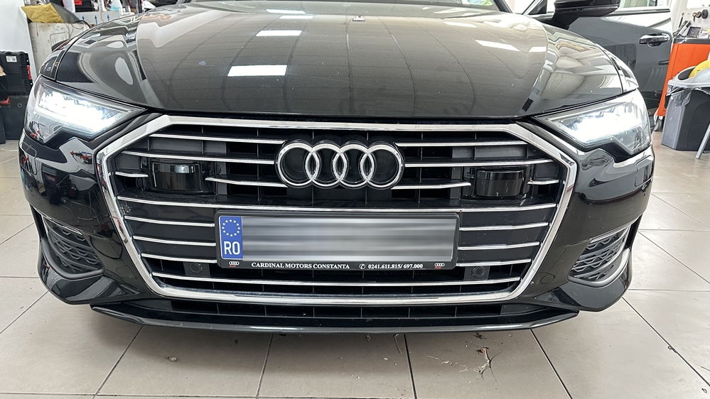Montare 10 - Audi A6 C8 2022 Instalare Faruri Full Led Matrix Stopuri Triple Led Originale