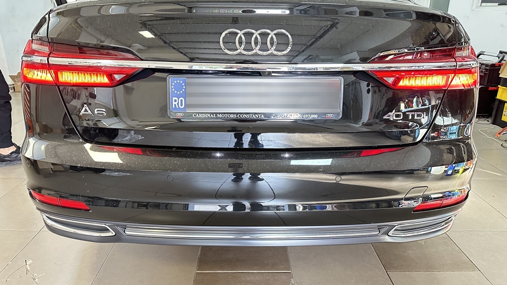 Montare 7 - Audi A6 C8 2022 Instalare Faruri Full Led Matrix Stopuri Triple Led Originale