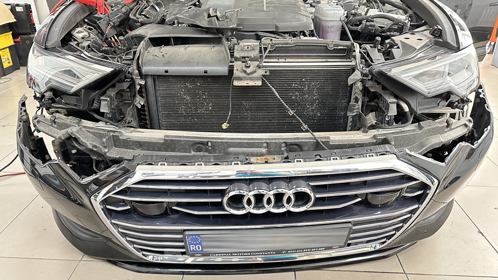 Montare 9 - Audi A6 C8 2022 Instalare Faruri Full Led Matrix Stopuri Triple Led Originale