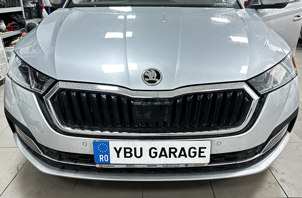 Montare 5 - Skoda Octavia 4 2022 Instalare Faruri Full LED Skoda Crystal Lighting ACC Adaptive Cruise Control