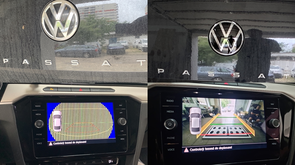 Montare 2 - Montare MIB 2 Camera Marsarier Ceasuri Digitale VW Passat B8 3G 2017
