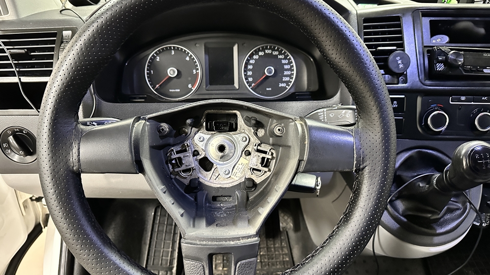 Montare 5 - VW Transporter T5 2013 Instalare Grup Manete Pilot Automat Cruise Control Tempomat