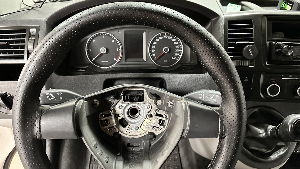 Montare 8 - VW Transporter T5 2013 Instalare Grup Manete Pilot Automat Cruise Control Tempomat