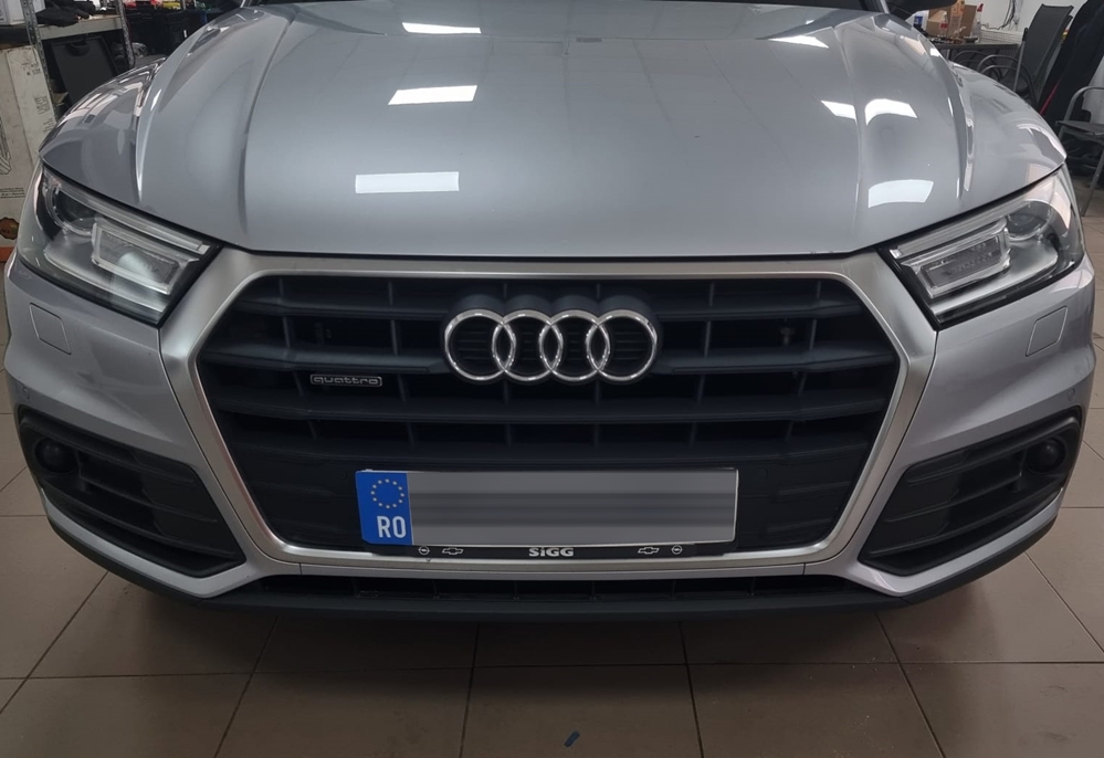 Montare 7 - Instalare Montaj Auto Hold Audi Q5 FY 2018 Buton AutoHold Audi Q5 FY 2017 2018 2019 2020 2021