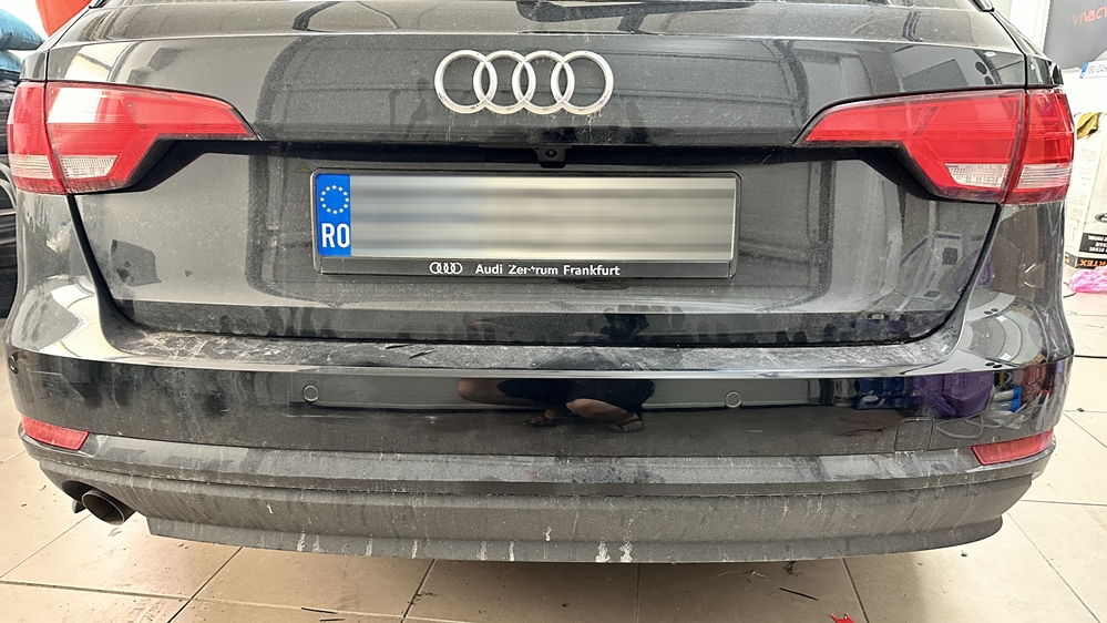 Montare 5 - Instalare Montaj Camera Spate Marsarier Audi A4 B9 2017