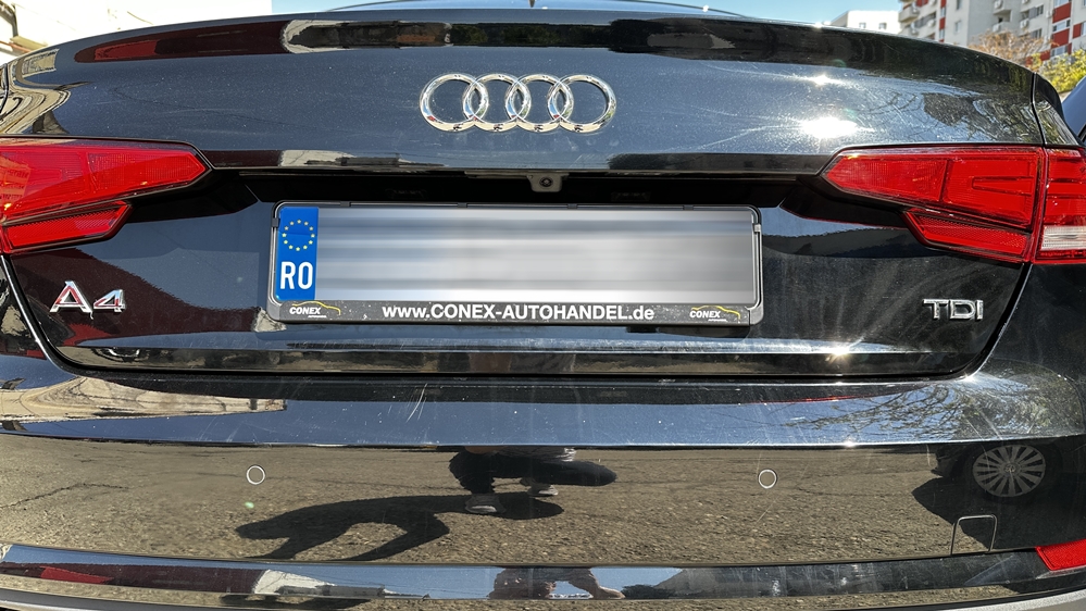 Montare 6 - Audi A4 B9 2017 Montaj Camera Spate Marsarier Originala Highline OEM In Maner