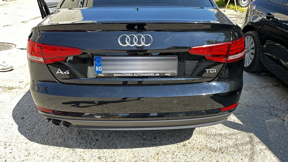 Montare 7 - Audi A4 B9 2017 Montaj Camera Spate Marsarier Originala Highline OEM In Maner