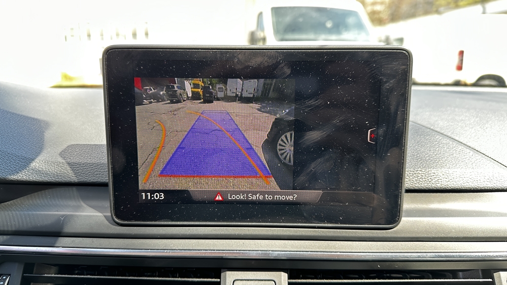 Montare 8 - Audi A4 B9 2017 Montaj Camera Spate Marsarier Originala Highline OEM In Maner