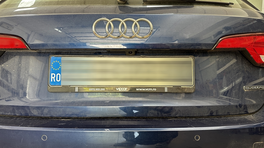 Montare 6 - Audi A4 B9 2017 Instalare Montaj Camera Spate Marsarier Port USB Android Auto Apple Carplay