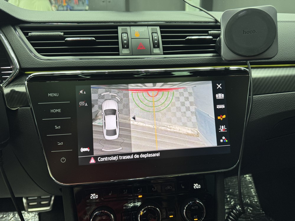 Montare 5 - Instalare Montaj Camera Video Spate Marsarier Skoda Superb 3 2019 Highline Camera Originala Bucuresti