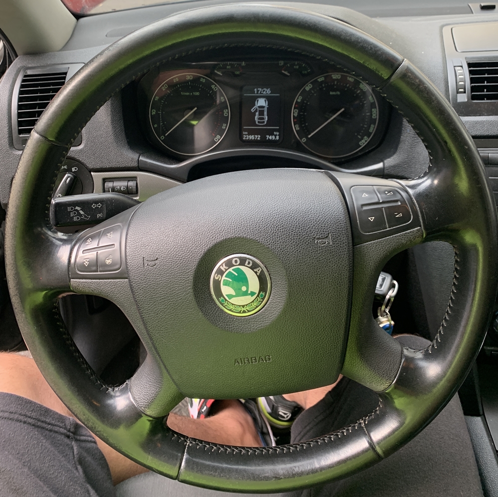 Activare 2 - Skoda Octavia 2 2007 Instalare Pilot Automat Tempomat Cruise Control Montare 2 - Skoda Octavia 2 2007 Instalare Pilot Automat Tempomat Cruise Control