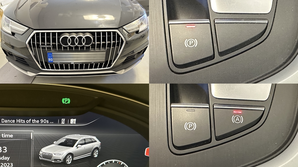 Instalare - Auto Hold Audi A4 B9 2017 Instalare Montare Activare Buton AutoHold Auto Hold