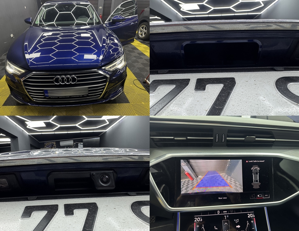 Instalare - Instalare Montare Activare Camera Video Spate Marsarier Originala Highline Audi A6 C8 2021