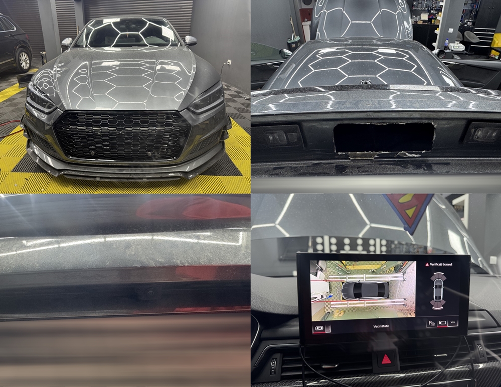 Poza - Instalare Montare Activare Camere Video Fata Spate Laterale Area View 360 Audi A5 F5 2020
