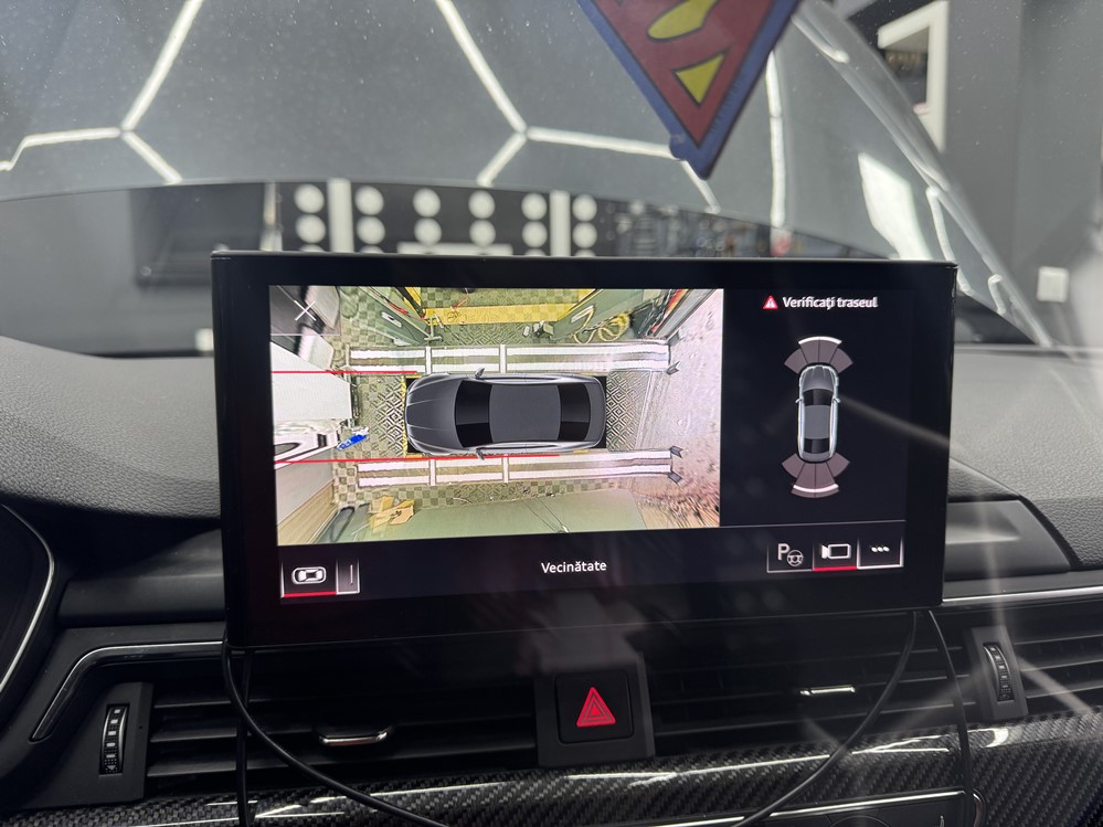 Montare 10 - Instalare Montare Activare Camere Video Fata Spate Laterale Area View 360 Audi A5 F5 2020