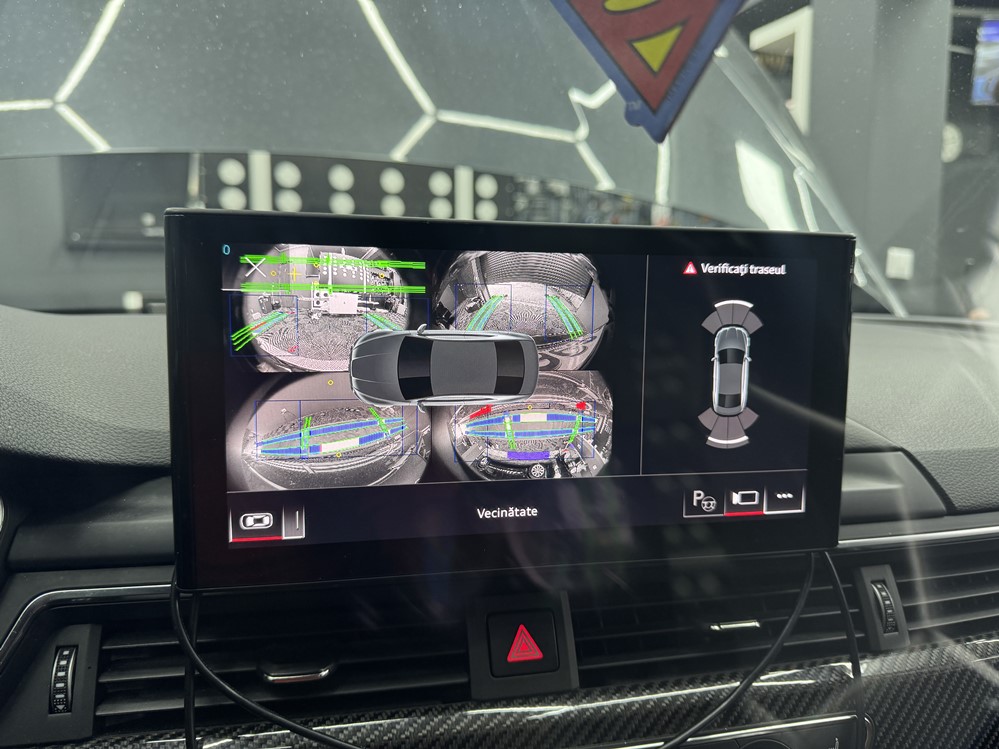 Montare 9 - Instalare Montare Activare Camere Video Fata Spate Laterale Area View 360 Audi A5 F5 2020