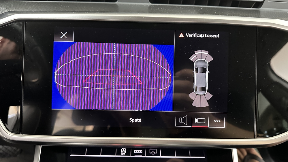 Montare 3 - Audi A6 C8 2022 Instalare Montaj Camera Spate Marsarier Originala